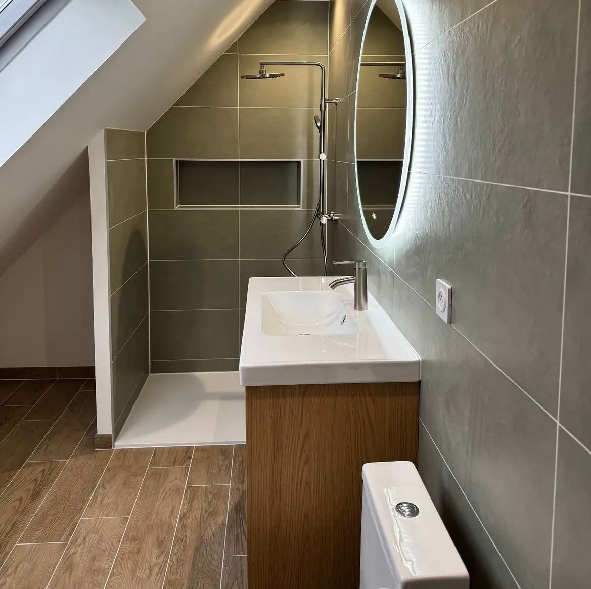 Salle de bain rénovée par LD RENOV